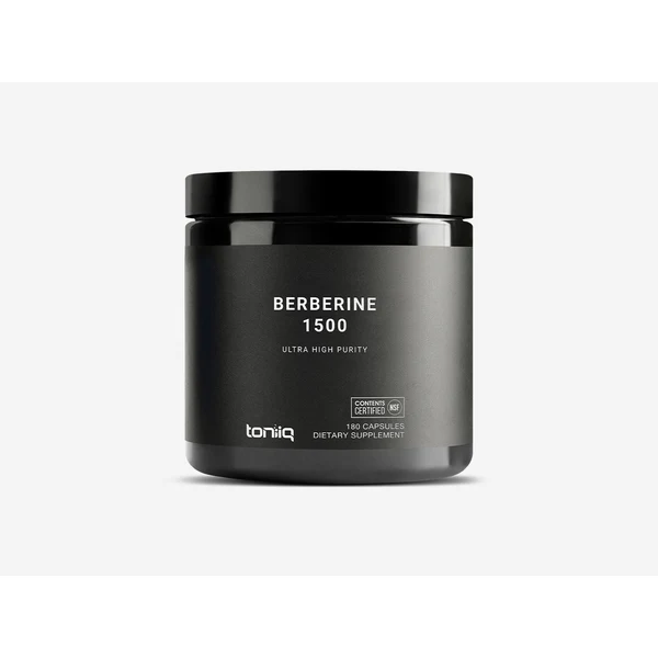 Toniiq Berberine 1500 ultra high purity jar
