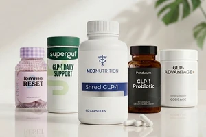 GLP-1 support supplement bottles tested