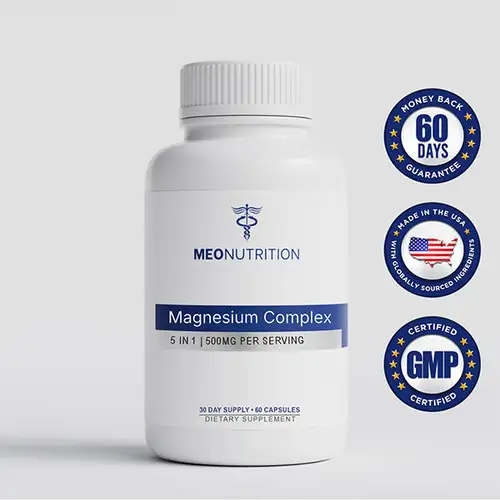 Meo Nutrition Magnesium Complex bottle
