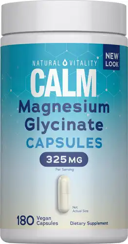 Natural Vitality Calm Magnesium Glycinate bottle