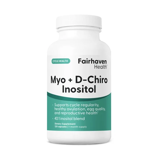 Fairhaven Health Myo + D-Chiro Inositol bottle