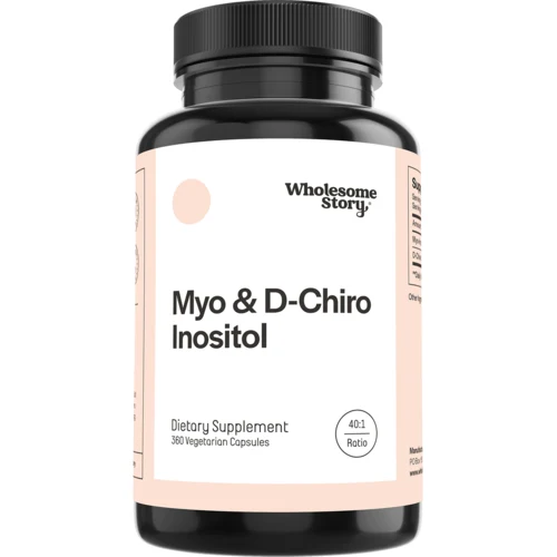 Wholesome Story Myo & D-Chiro Inositol capsules